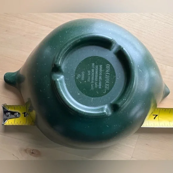 NWT Bundle 2 OPALHOUSE Leaf BAMBOO MELAMINE Bowls SET - Picture 8 of 8